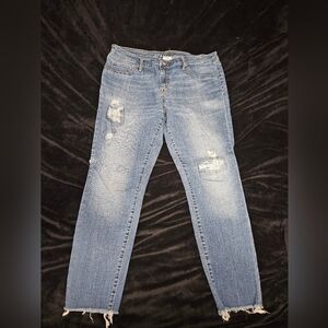 Ava & Viv Light Blue Distressed Denim Jeans